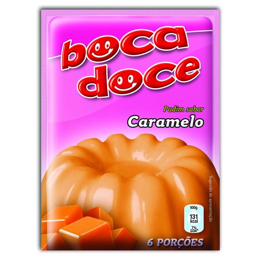 BOCA DOCE Pudim Caramelo  22 g