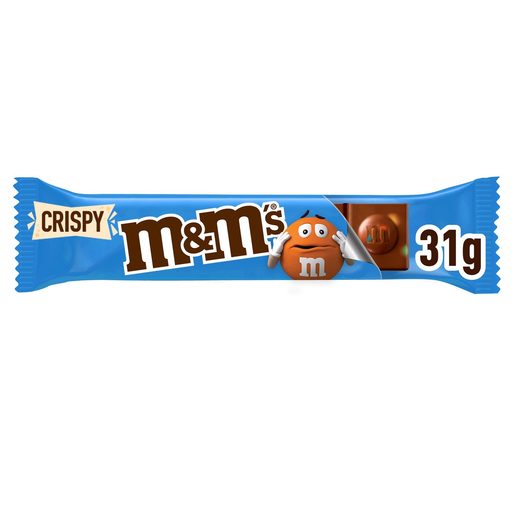 M&M'S Tablete de Chocolate Crispy 31 g