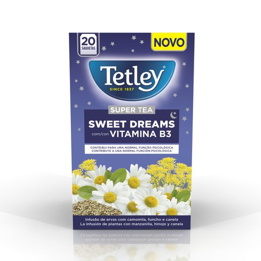 TETLEY Chá Sweet Dreams 20 un