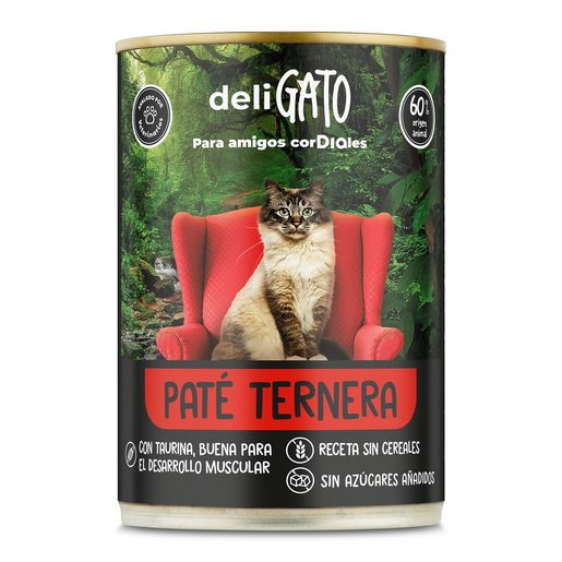 DIA DELIGATO Paté Premium para Gato de Salmão 400 g