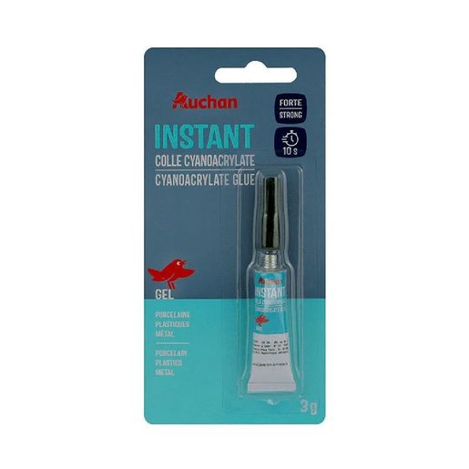 AUCHAN Super Cola Gel 3g un AUCHAN Super Cola Gel 3g un