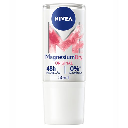 NIVEA Desodorizante Roll-on Magnesium Dry 50 ml
