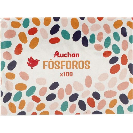 AUCHAN Fósforos 4 un