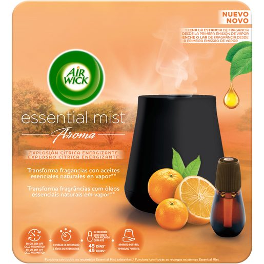 AIR WICK Ambientador Difusor Essencial Mist Citrus 1 un