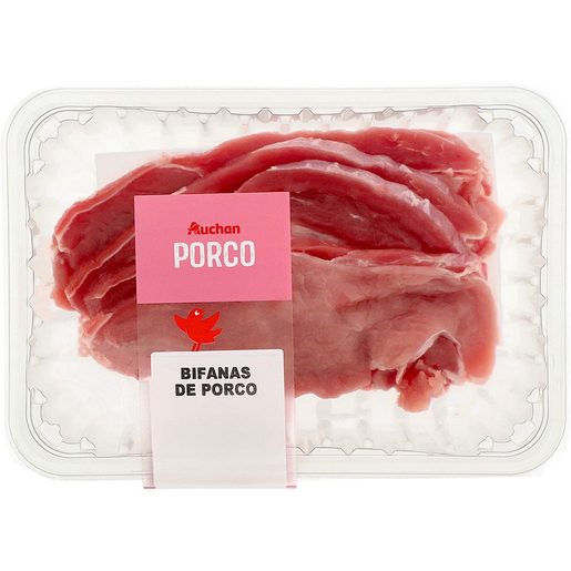 AUCHAN Bifanas de Porco (1 un = 425 g aprox) AUCHAN Bifanas de Porco (1 un = 425 g aprox)