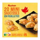 AUCHAN Mini Folhados Salsicha com Molho Mostarda 350 g