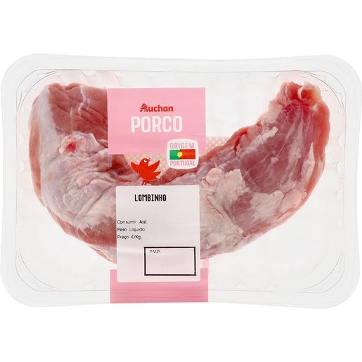 AUCHAN Lombinho de Porco (1 un = 800 g aprox) AUCHAN Lombinho de Porco (1 un = 800 g aprox)
