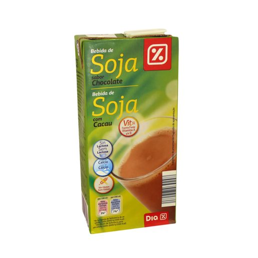 DIA VITAL Bebida de Soja de Chocolate 1 L